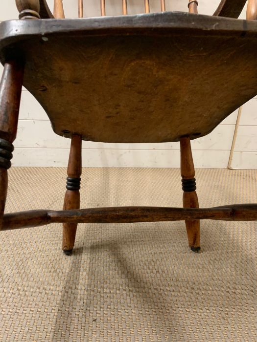 A Windsor farmhouse chair - Image 3 of 3