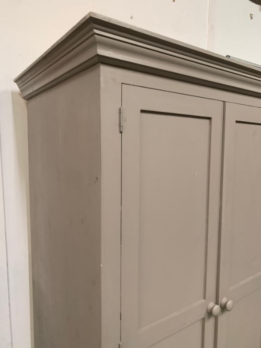 A painted wardrobe with drawers under (H185cm W90cm D60cm) - Image 3 of 3