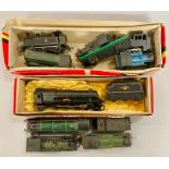 A Selection of unboxed 00 gauge locomotives.