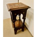 A North African style table, in the aesthetic style, possibly made for Liberty