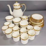 A Coalport part coffee service "Elite"