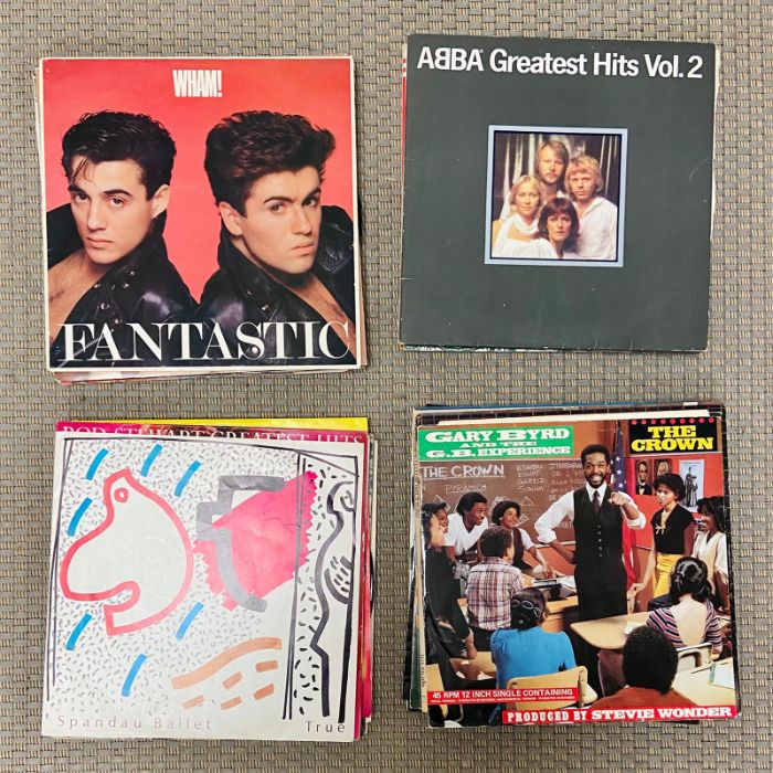 A selection of vinyl 12 records, Bangles, Tom Jones, Wham, Hamon League - Image 11 of 21