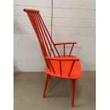 A Mid Century Hay chair in red 44151572