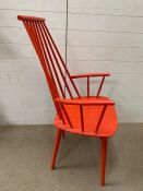 A Mid Century Hay chair in red 44151572