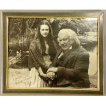 Autographed photo of Peter Ustinov from the 1995 movie The Old Curiosity Shop