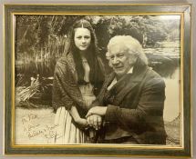 Autographed photo of Peter Ustinov from the 1995 movie The Old Curiosity Shop