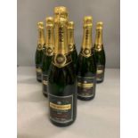 Six Bottles of Piper Heidsieck Vintage 2000 Champagne