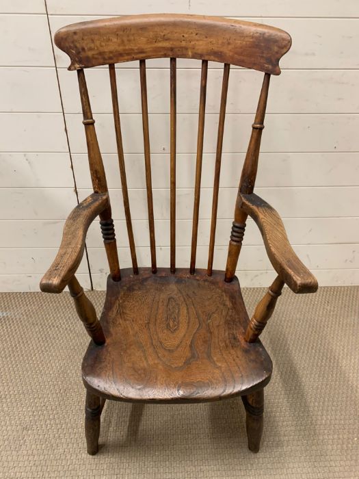 A Windsor farmhouse chair - Image 2 of 3