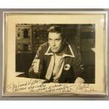 RARE: Space 1999 Martin Landau signed photograph and message that reads: To Keith 'The Man who