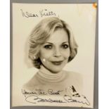 Space 1999 and Gerry Anderson: A signed phot of Barbara Bain
