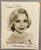 Space 1999 and Gerry Anderson: A signed phot of Barbara Bain