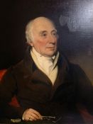 A 19th century English school (in the manner of Thomas Lawrence), 'Mr Francis Calvert (?), married