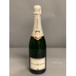A Bottle of Louise Roederer Carte Blanche Champagne