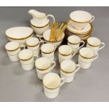 A Royal Doulton part coffee service "Royal Gold"