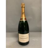 A 1500ml bottle of Laurent Perrier Champagne