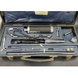 A Vintage Doctor's ear inspection kit by James M Wragg & Co Ltd