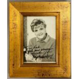 An Autographed photograph of Angela Lansbury.