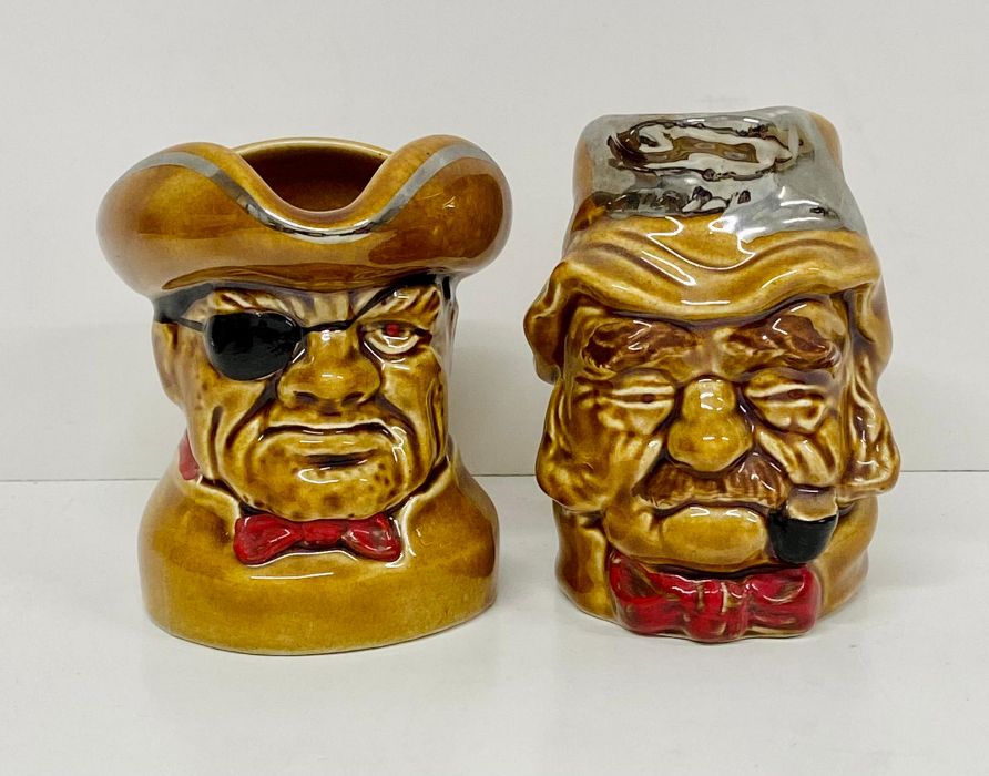 A selection of small character jugs including Royal Doulton - Image 4 of 8