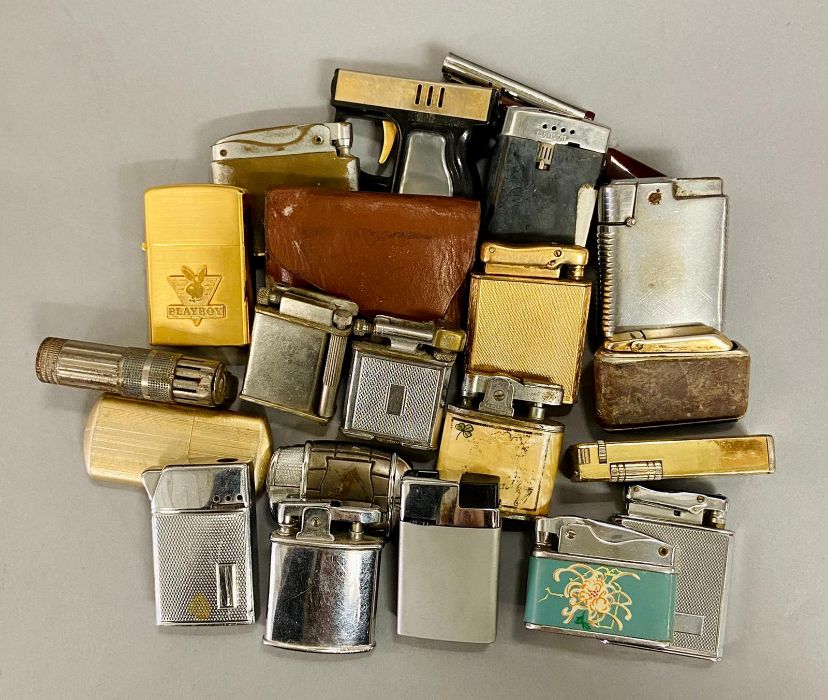 A selection of lighters