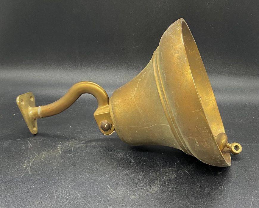 A brass bell - Image 3 of 3