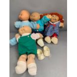 A selection of dolls to include Cabbage Patch Kids