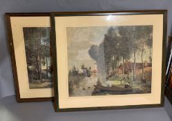 Two C.COROT REPRODUCTIONS