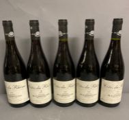 Five Bottles of 2004 M Chapoutier Cotes du Rhone