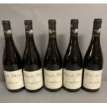 Five Bottles of 2004 M Chapoutier Cotes du Rhone