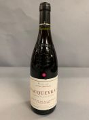 A Bottle of 1998 Vacqueyras Cuvee Speciale