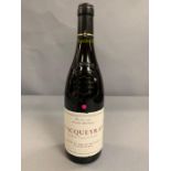 A Bottle of 1998 Vacqueyras Cuvee Speciale