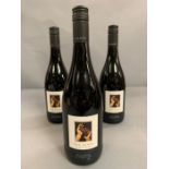 Three bottles of 2014 Two Hands Angel's Share Shiraz