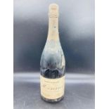 A Bottle of 1949 Souverain Henriot Champagne