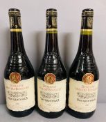 Three Bottles of 1998 Domaine Mas Du Bouquet Vacqueyras