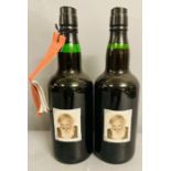 Two Bottles of The Wise One wine