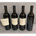 Four Bottles of La Jota Vineyard Co 2010 Howell Mountain Cabernet Sauvignon.