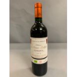 A Bottle of 2012 Chateau La Croix Taillefer Pomerol