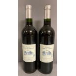 Two Bottles of 2010 Domaine Moulin de Canteroe Coteaux Quercy