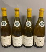 Four Bottles of 1993 Montagny 1er Cru Grande Roche Louis Latour