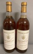 Two Bottles of Kressmann Sauternes