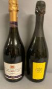 Prosecco: Bottle of Coneyliano and a Bottle of Pava Diso