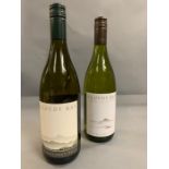 A Bottle of 2013 Cloudy Bay Chardonnay and 2016 Sauvignon Blanc