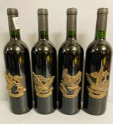 Four Bottles of 1997 Chamonix Albatross Cabernet Sauvignon