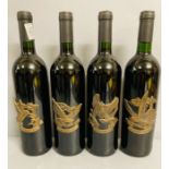 Four Bottles of 1997 Chamonix Albatross Cabernet Sauvignon