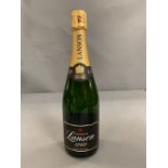 A Bottle of Lanson Black Label Champagne