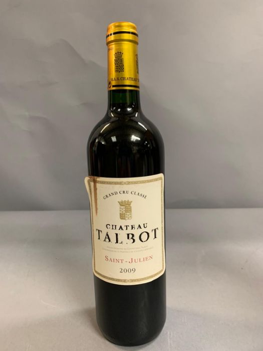 A Bottle of 2009 Chateau Talbot Saint Julien