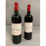 Two Bottles of 2008 Chateau Lynch Bages Pauillac