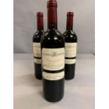 Three Bottles of Reserva 2010 Hacienda Monastero