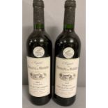 Two Bottles of 2004 Domaine de Serres Vin de Pays