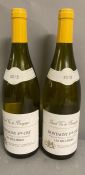 Two Bottles of 2015 Montagny 1er Cru Les Millieres