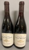 Two Bottles of 2003 Chateau Saint Maurice Cotes du Rhone